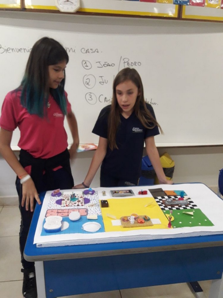 2° ano A, Maquete da sala de aula