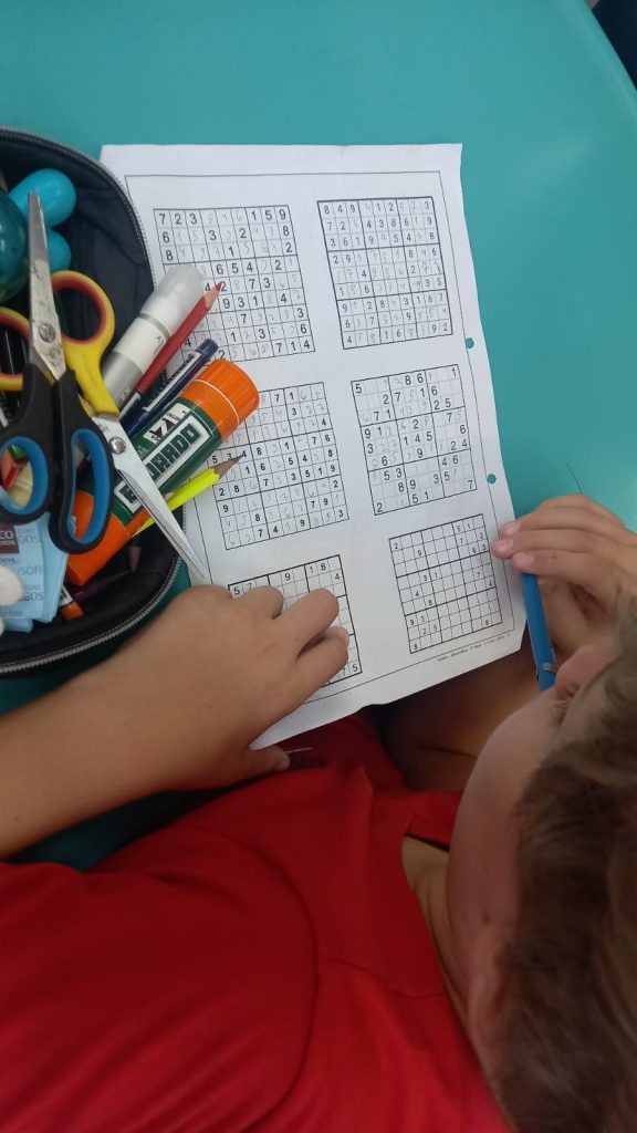 Atividades de Sudoku para 5º Ano –